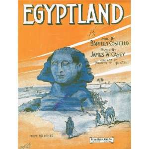    Egyptland Bartley Costello (lyrics), James W. Casey (music) Books
