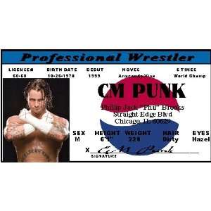 Cm Punk   WWE   Collector Card