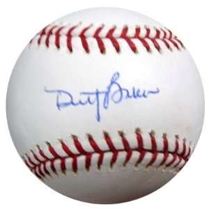Dusty Baker Autographed/Hand Signed MLB Baseball PSA/DNA #J91162