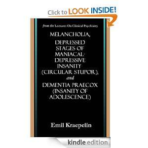   (INSANITY OF ADOLESCENCE) Emil Kraepelin  Kindle Store