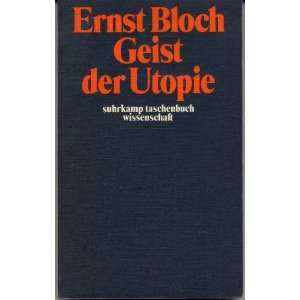   Neuauflage der zweiten Fassung von 1923 Ernst Bloch Books