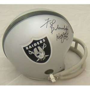 Fred Biletnikoff Signed Oakland Raiders Mini Helmet