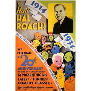  Hail Hal Roach Movie Poster (11 x 17 Inches   28cm x 44cm 