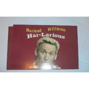   Promotional Collectible Postcard  Harland Williams 