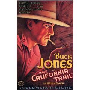   Trail Poster 27x40 Buck Jones Helen Mack Luis Alberni