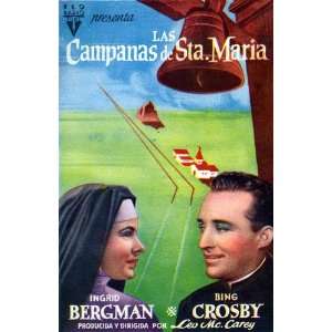   11x17 Bing Crosby Ingrid Bergman Henry Travers