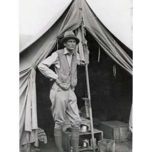  Hiram Bingham Poses for an Informal Picture before His 