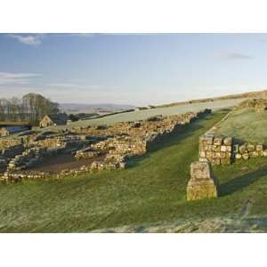  Part of Housesteads Roman Fort Looking West, Hadrians Wall 