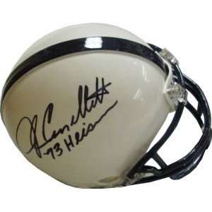 John Cappelletti signed Penn State Nittany Lions Replica Mini Helmet 