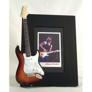  JOHNNY RZEZNIK Miniature Guitar Photo Frame Go Go Dools 