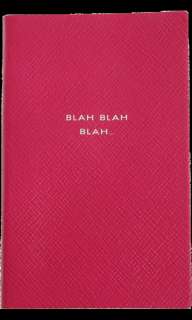 Smythson Blah, Blah, Blah Notebook 