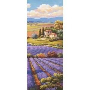  Fields Of Lavender I by Sung Kim 12x36