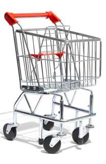 Melissa & Doug Grocery Toy Shopping Cart  