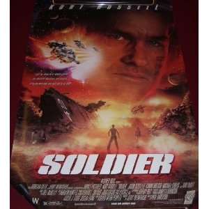Kurt Russell   Soldier   Signed Autographed 27x40 Movie Poster