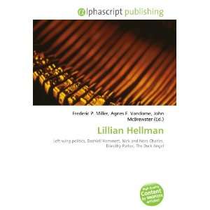  Lillian Hellman (9786132877260) Books