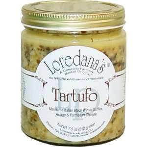 Loredanas Tartufo Marinated Italian Black Wintr Truffel with Asiago 