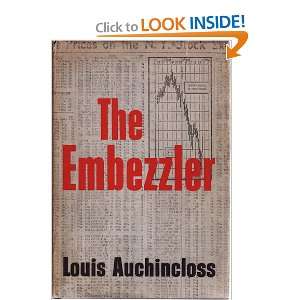 The Embezzler Louis Auchincloss Books