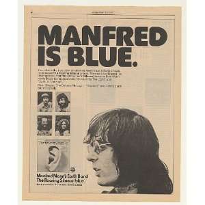 1977 Manfred Manns Earth Band The Roaring Silence Blue Album Warner 