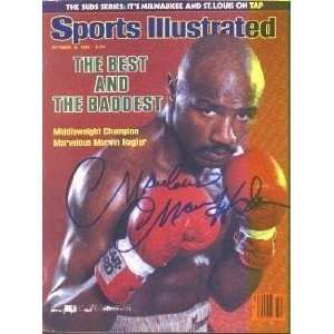  Marvelous Marvin Hagler (Boxing) Autographed Sports 
