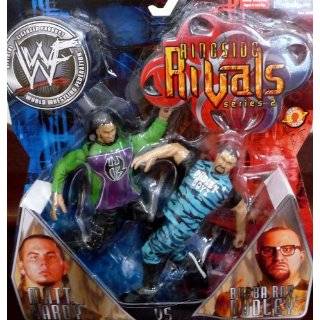 WWF Ringside Rivals Series 2 Matt Hardy vs Bubba Ray Dudley by Jakks 