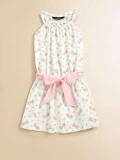 Ralph Lauren   Toddlers & Little Girls Floral Crochet Dress