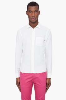 Diesel White Sjudah Shirt for men  