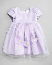 Z0NW4 Rosetta Millington Violet Cap Sleeve Dress, Lilac