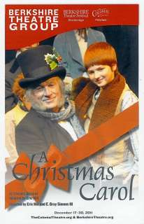 James Taylor & FAMILY A Christmas Carol Program Playbill RARE 2011 Bob 