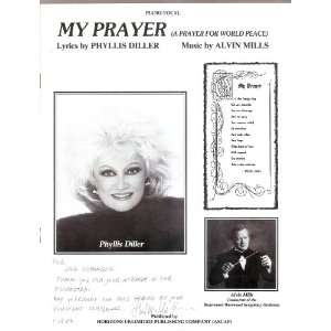  Sheet Music My Prayer Phyllis Diller 212 