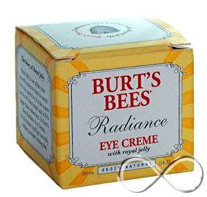 Burts Bees Radiance Eye Creme / Cream   .5 oz   Full Size   NEW 