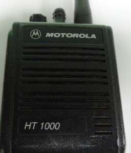 Motorola HT 1000 Radio H01KDC9AA3AN FCC ID AZ489FT3768 Handie Talkie 