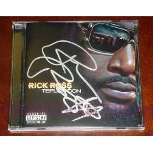 RICK ROSS signed CD   TEFLON DON Rap Hip Hop MIAMI 305