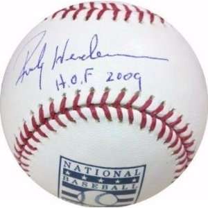 Rickey Henderson SIGNED MLB HOF Baseball IRONCLAD   Autographed 