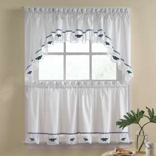 Kohls   Blueberry Kitchen Curtains  