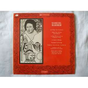  VSL 11019 Samuel Barber Music Vladimir Golschmann LP 