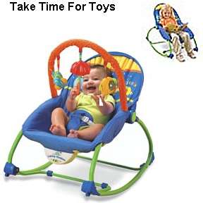    To Toddler Rocker Blue/Green by Fisher Price 027084595284  