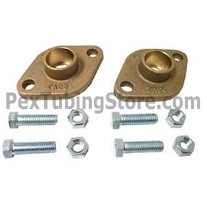 TACO 1 Sweat Bronze Freedom Flanges PAIR 110 524BSF  