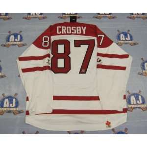 Sidney Crosby Signed Uniform   2010 Team Canada Olympic   Autographed 