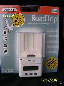 GRIFFIN RoadTrip FM Transmitter & Auto Charger 4 iPod 685387060511 