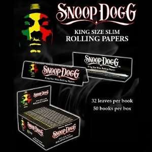 Snoop Dogg King Size Slim Rolling Papers (Contains 50 Booklets)