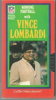 VINCE LOMBARDI Football Instructional VHS Video   Offensive Line Play 