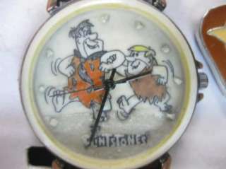 Fred Flintstones Fossil Watch & Barney Pin Limited NIB  