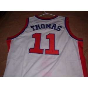  Isiah Thomas Mitchell & Ness Detroit Piston Jersey 2xl 