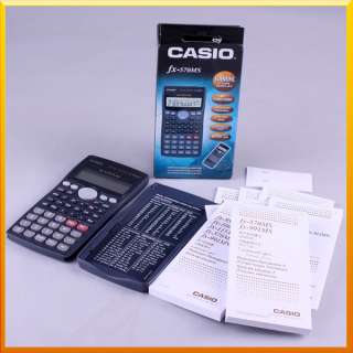 New CASIO fx 570MS Scientific Engineering Calculator + Cover FX570MS 
