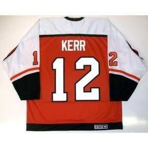  Tim Kerr Philadelphia Flyers Ccm Jersey Orange Medium 