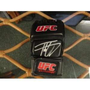 Tito Ortiz Signed Ufc Fight Glove Bad Boy Your Next   Autographed UFC 