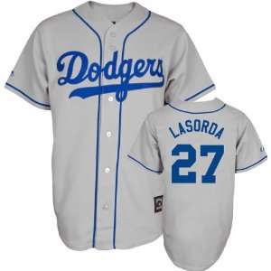 Tommy Lasorda Majestic Cooperstown Throwback Los Angeles Dodgers 