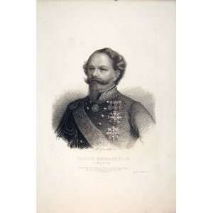  Victor Emmanuel Ii King Of Italy C1860 Portrait Print 