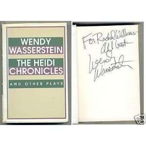  Wendy Wasserstein Heidi Chronicles Signed 1st Ed Book 