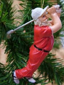 New Santa Claus Golf Clubs Driver Christmas Ornament  